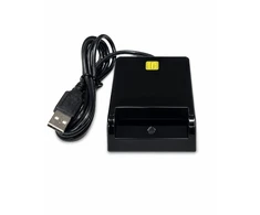 iLike Adapteris USB Smart Card Reader Juodas (ILIUSCRBL)