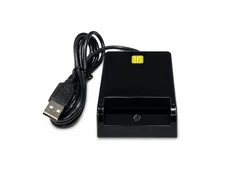 iLike Adapteris USB Smart Card Reader Juodas (ILIUSCRBL)