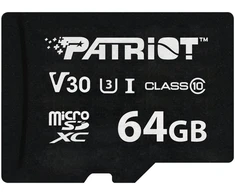 Atminties Kortelė - Patriot VX Serija 64GB V30 Klasė 10 UHS-I U3 4K UHD