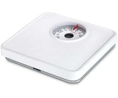 Vonios Svarstyklės - Soehnle Tempo Analogue 130kg Baltas Plienas