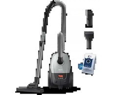 Dulkių siurblys Vacuum Cleaner PHILIPS Input power 850 W Dust capacity 3 L Cylinder vacuum Cleaning type Dry Dust container Dust bag Colour Juodas/Pilkas XD2142/12