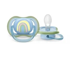 „Philips Avent Ultra Air Deco“ vaivorykštės spalvos čiulptukas berniukams 0-6M (1 vnt.) SCF086/03