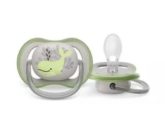 Philips Avent Ultra oro čiulptukas 1vnt 6-18 m banginis, dydis 6-18 m, 6-18 m
