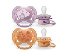 Philips AVENT SCF091/18 Čiulptukas Ultra Soft 6-18m gėlė/šuo