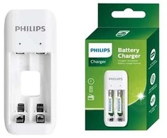 Įkroviklis Philips Baterijų įkroviklis + 2xAA 700mAh, USB laidas
