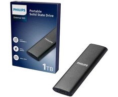 Kietasis diskas <p>Philips Externe SSD 1TB Ultra Speed Pilkas</p>