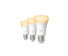 Philips Hue WA 810 A60 3P EU | E27 | 6 W | Warm to cool baltas light | Bluetooth, Zigbee