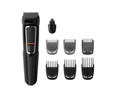Philips MG3730/15 8-in-1 Face and Hair trimmer Cordless Number of length steps Juodas