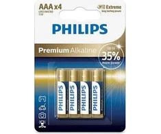 Philips Premium Alkaline AAA - 4 vnt