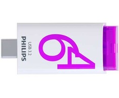 Pendrive Philips USB 3.2 64GB Click Series Gen 1 USB-C