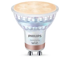 Philips Wiz 4.7W(50W) GU10 Glass TW 2vnt.