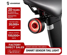 Piederums velosipēdiem iLike Smart Bike Tail Light USB Rechargeable LED Bicycle Rear Light with Brake Sensor Auto Sleep Mode &amp; Vibration CB-1809001 ()