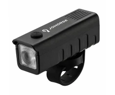 iLike Akcesorium rowerowe JOHORSE USB Rechargeable Bike Headlight High Brightness LED Bicycle Front Light IPX4 Atsparus vandeniui ABS Shell (CB-18111)