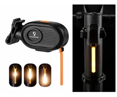 Piederums velosipēdiem iLike JOWORSE Rechargeable COB LED Bike Tail Light USB-C Bicycle Rear Safety Light 300mAh Atsparus vandeniui Cycling Warni CB-1804521 ()