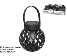 „Garden4You“ pakabinamas saulės žibintas, 12 LED, 12,00 x 12,00 x 13,00, „GARDEN ENJOY“