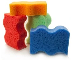 Martini Spa Wavy Colour exfoliating sponge