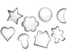 Guardini Gingerbread and cookie cutter set 8 pcs. assorted