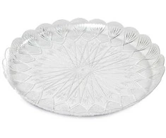 Guardini Plastic trays transparent set of 2 Easy Bake Ø33cm