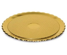 Guardini Plastic trays auksinis set of 2 Easy Bake Ø28cm