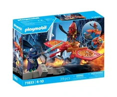 PLAYMOBIL - Herojai: Didvyrių dronų kova su piktuoju nindze (71833)