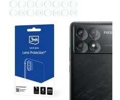 3MK Lens Protect Poco F6 Pro telefono kameros objektyvo apsauga 4vnt
