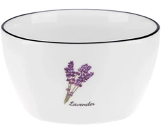 Porcelianinis dubuo, 350 ml, Levanda, 11.5 x 11.5 x 6.5, 81474, RAVI Decor