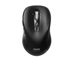 Pelė Port Designs PORT CONNECT RECHARGEABLE COMBO PRO TYPE C, Juodas