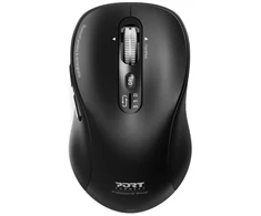 Pelė Port Designs PORT CONNECT RECHARGEABLE COMBO PRO TYPE C, Juodas