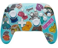 Power A PowerA SWITCH Pad Wireless Pad Patobulinta Fortnite lipdukų manija