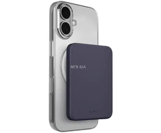 Puro 4200mAh itin plonas „MagSafe“ USB-C suderinamas išorinis akumuliatorius – pilkas