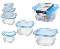 Galicja Rinkinys pietų konteineriai 3 gb. 260 ml / 680 ml / 1350 ml GALICJA 41168