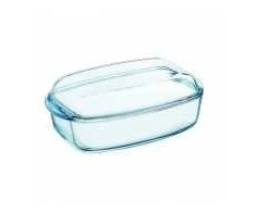 Pyrex „Essentials“ kepimo indas, 4,5 litro, 33 cm, skaidrus stiklas