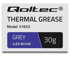 Qoltec terminė pasta 4.63 W/m-K 30g pilka