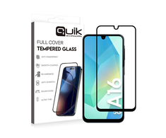 „Quik Accessories“ visiškai padengiantis grūdintas stiklas, skirtas „Samsung Galaxy A16“
