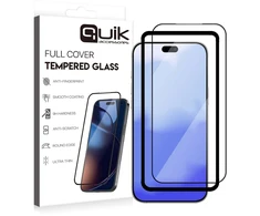 „Quik Accessories“ visiškai padengiantis grūdintas stiklas, skirtas „Samsung Galaxy S26 Plus“.