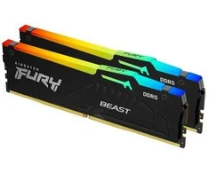 RAM Kingston DDR5 16GB - 6000 - CL - 36 - Dual-Kit - KF560C36BBEAK2-16 Beast RGB