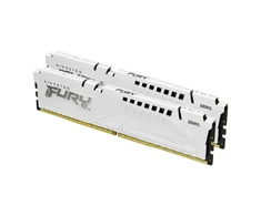 RAM Kingston KF560C30BWEK2-32 32GB 6000MT/s DDR5 CL30 DIMM (Kit of 2) FURY Beast Baltas EXPO Kingston KF560C30BWEK2-32 ()
