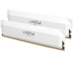 RAM „Crucial Pro Overclocking“ 32 GB [2 x 16 GB 6400 MHz DDR5 CL32 UDIMM] balta
