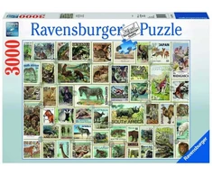 Ravensburger Puzzle 3000 Animal Stamps 17079 (4005556170791)