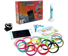 Riff XMaster 3D printing pen 7in1 5m x 20 Colors Mėlyna (RF-3DPEN-7IN1-BL)
