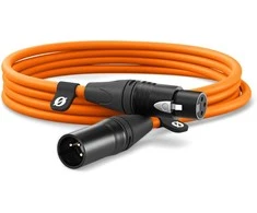 RODE XLR CABLE-3m oranžinis - XLR/XLR kabelis