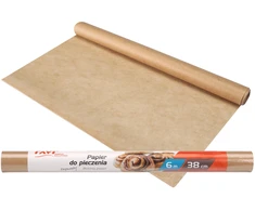 Rudas kepimo popierius, 6 m x 38 cm rulone, 3 x 37.5 x 3, 10393, Simple Solution
