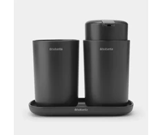 Brabantia Vonios kamb. rink. ReNew 3vnt. - Dark Pilkas