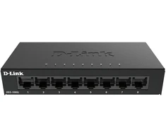 Šakotuvas D-Link DGS-108GL Nevaldomas Gigabit Ethernet (10/100/1000) Juodas