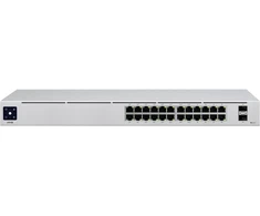 Šakotuvas Ubiquiti UniFi USW-24 network switch Managed L2 Gigabit Ethernet (10/100/1000) Sidabrinis