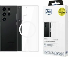 3mk Clear MagSamsung Galaxy S24 Ultra - dėklas telefonui skaidrus