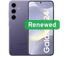 Samsung Renewed | Grade B | Galaxy S24 | 128 GB | Cobalt Violet | 5G | N