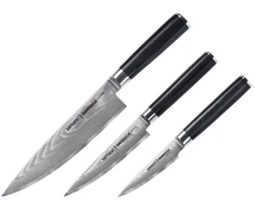 SAMURA Damascus nažu komplekts
