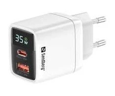 Sandberg 2in1 Charger 1xUSB-C 1xUSB 35W
