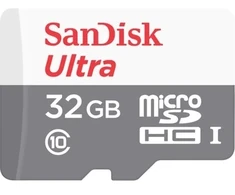 Atminties kortelė SanDisk SDSQUNR-032G-GN3MN memory card 32 GB Micro SDHC Class 10